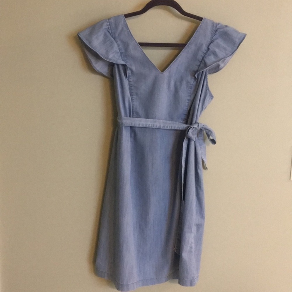 Motherhood Maternity Blue Midi Dress